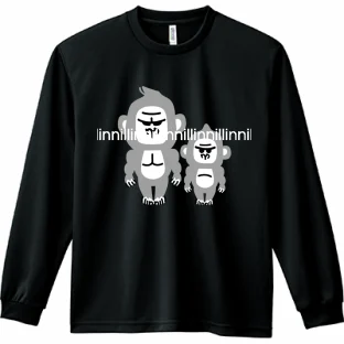 【linnil】オリジナルデザイン　ロングTシャツ