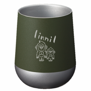 linnilオリジナルロゴ入りタンブラー