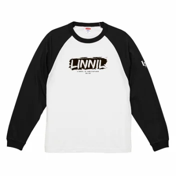 linnilオリジナルデザイン　ラグランTシャツ